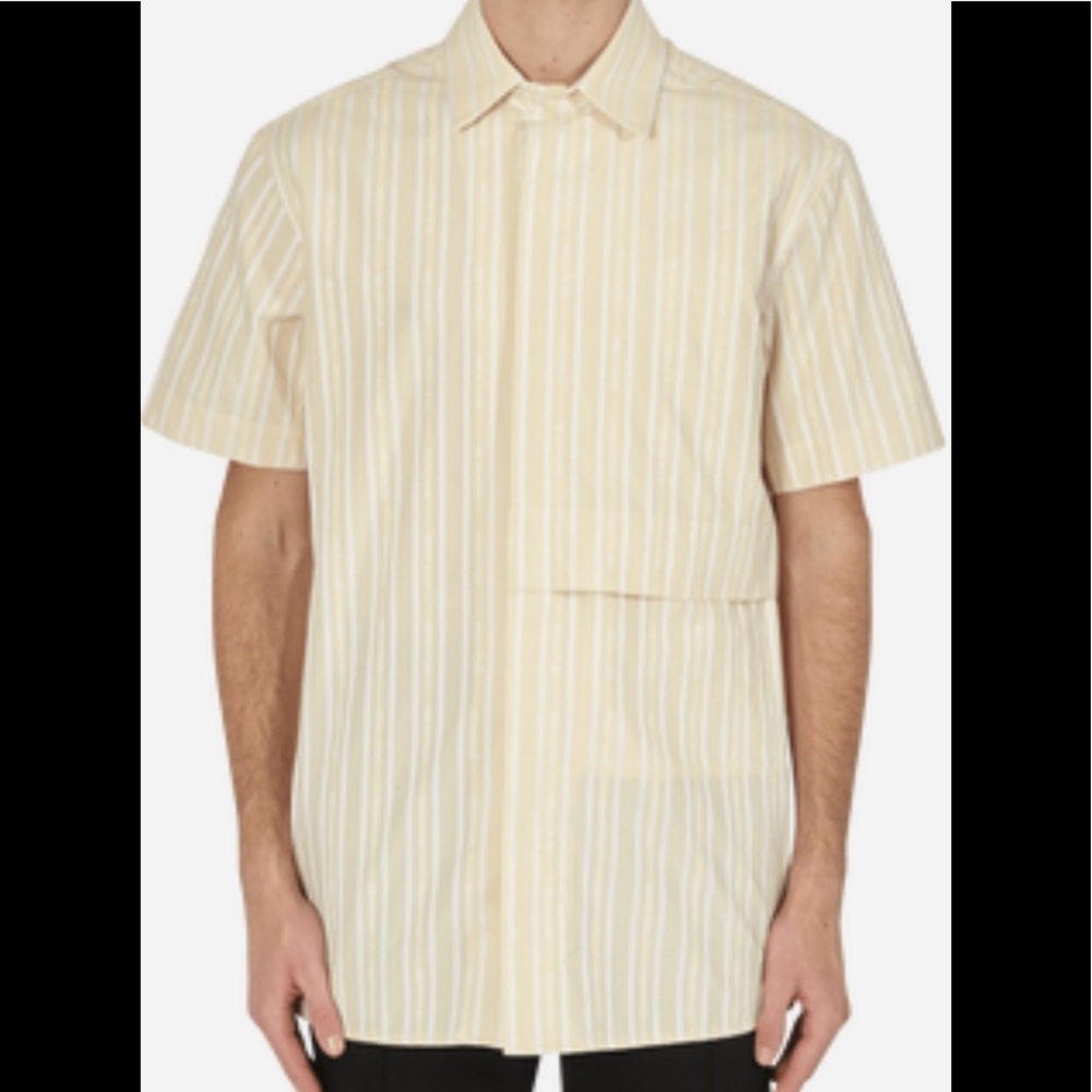 1017 ALYX 9SM Button Up Egde Cotton Shirt Size 52